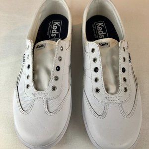 Keds White Leather Tennis Shoes - Women's Size 6.5 - NWOT